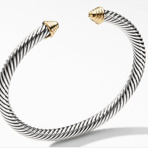 David Yurman Cable Classics Bracelet with 14K Gold